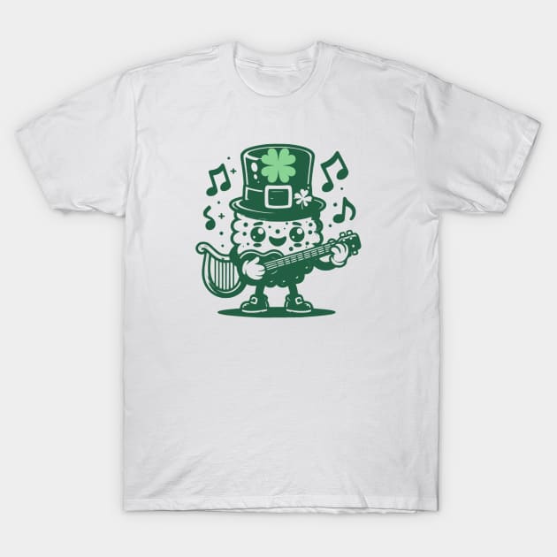 St. Patrick's Day is Here - Let's Get Shamrocked! T-Shirt by NgawurTee